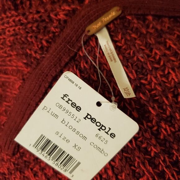 Free People High Hopes Cardigan in Plum Blossom - Picture 8 of 10